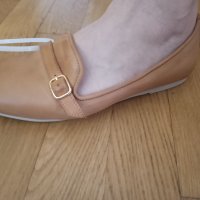 Дамски обувки балеринки естествена кожа, снимка 8 - Дамски ежедневни обувки - 33360358