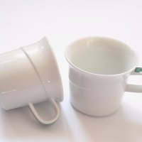 ROSENTHAL - немски порцелан сервиз чаши два двойни сета за кафе чаши сервиз , снимка 8 - Други ценни предмети - 44132486