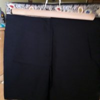 Дамско късо черно панталонче с ширит - ново, снимка 4 - Къси панталони и бермуди - 32875207