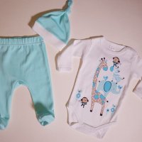 Бебешки комплект - 3 части, снимка 1 - Комплекти за бебе - 40513239