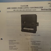 Пневматичен контролер Taylor Indicating Controller X442RF, снимка 14 - Резервни части за машини - 35180546