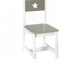 Star Pattern детски дървен стол НОВ, снимка 1 - Столове - 32856938