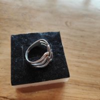 Сребърен пръстен (45), снимка 2 - Пръстени - 38289802