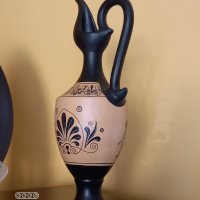 Гръцка,керамична кана, снимка 7 - Декорация за дома - 43939083