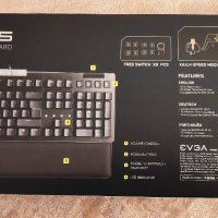Геймърска клавиатура EVGA Z15 RGB механична Черен USB чисто нова 36 месеца гаранция keyboard gaming , снимка 5 - Клавиатури и мишки - 43943769