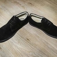 Нови мъжки обувки от естествен велур № 43, снимка 2 - Официални обувки - 27368686