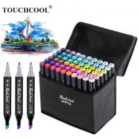 Комплект 60бр. маркери за рисуване Touch, снимка 1 - Рисуване и оцветяване - 39329445