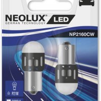 LED крушки NEOLUX с една светлина(P21W/BA15S) к-т /2бр./, снимка 2 - Аксесоари и консумативи - 38740565