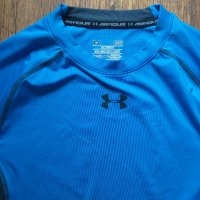 Under Armour HeatGear Compression Shirt - страхотна мъжка тениска , снимка 2 - Тениски - 40581130