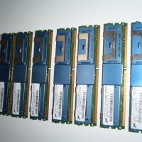 Сървърна памет 2gb Micron DDR2-667mhz ECC, PC2-5300, Ram 24бр., снимка 5 - RAM памет - 12022207