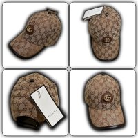 Шапка с козирка Gucci лукс модел, снимка 5 - Шапки - 44124901