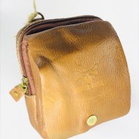 Чанта за кръст или през рамо (портфейл) Естествена Телешка кожа Ръчно, снимка 14 - Чанти - 26344642