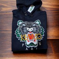 💣Hoodie Kenzo 💣бродирано лого Унисекс, снимка 2 - Суичъри - 43119932