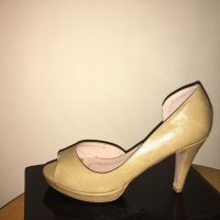 ЧИСТО НОВИ Елегантни обувки на ток, снимка 3 - Дамски обувки на ток - 28424556