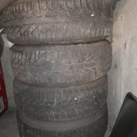 Зимни гуми със стоманени джанти, снимка 1 - Гуми и джанти - 38863781