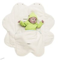 WallaBoo - Бебешко одеяло с топла подплата Wrap Nore Soft Blue, снимка 2 - Други - 43268431