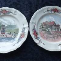 Две френски декоративни чиний, снимка 1 - Други ценни предмети - 35633971