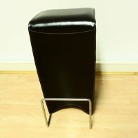 Висококачествен бар стол, тапициран с кожа Texon , снимка 5 - Столове - 43702257