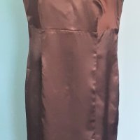 Сатенена еластична "Малка рокля" / бутикова стойност и цена / голям размер , снимка 2 - Рокли - 27999533