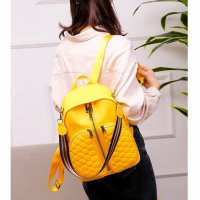 Дамска чанта - раница Yellow Ladybug , снимка 3 - Раници - 39218613