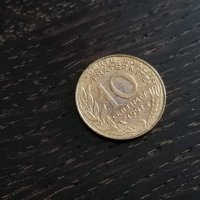 Монета - Франция - 10 сентима | 1997г., снимка 1 - Нумизматика и бонистика - 28380321
