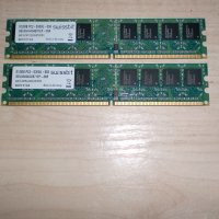 42.Ram DDR2 667 MHz,PC2-5300,512Mb,swissbit.Кит 2 Броя, снимка 1 - RAM памет - 32673291