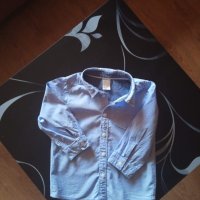 дънкова риза , снимка 1 - Бебешки блузки - 27012281
