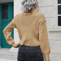 Дамски шикозен къс пуловер, 3цвята - 023, снимка 15 - Блузи с дълъг ръкав и пуловери - 43245814