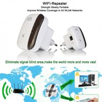 Безжичен Repeater на Wi-Fi сигнал с вграден усилвател WF13, снимка 3 - Друга електроника - 38121593
