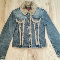 Дамско яке MISS SIXTY оригинал, size S, made in Italy, много топло, много запазено,отлично състояние, снимка 1 - Якета - 29007600