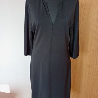 Черна рокля By Malene Birger L, снимка 1 - Рокли - 40447390