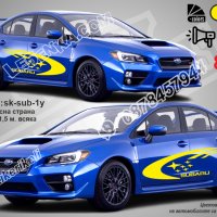 Субару Subaru стикери надписи лепенки фолио , снимка 5 - Аксесоари и консумативи - 21301671
