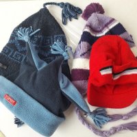 Лот от зимни шапки, снимка 1 - Шапки, шалове и ръкавици - 35187565