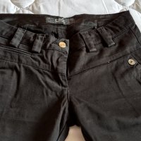 Дамски черен панталон, снимка 1 - Панталони - 35541118