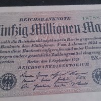 Райх банкнота рядка 1923 година - 14723, снимка 5 - Нумизматика и бонистика - 29070057