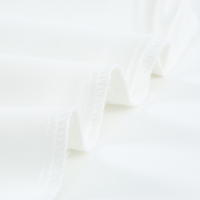 Дамска блуза в бял цвят с V-образно деколте и къси ръкави, снимка 6 - Други - 44862422