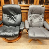 фотьойл, кресло от естествена кожа със зони за релакс , снимка 6 - Дивани и мека мебел - 43489178