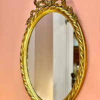 Старинно овално огледало "Луи XVI", снимка 2 - Огледала - 43938731