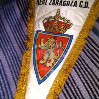 Сарагоса Реал Испания голямо футболно флагче, снимка 2 - Футбол - 32980741