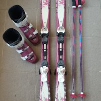Ски 120 см. и ски обувки 24-24,5, снимка 1 - Зимни спортове - 43605038
