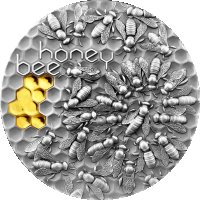 монета с пчела колекционерска , снимка 6 - Нумизматика и бонистика - 43528740