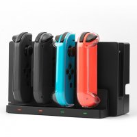 Докинг станция за зареждане GuliKit за Nintendo Switch JOY-CON, снимка 3 - Аксесоари - 39124205