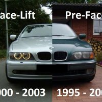 Държачи Водачи Щипки Релси Фарове за BMW 5-та серия e39 1995 до 2003 е39 БМВ Хела Hella 63120027924, снимка 6 - Части - 26981559