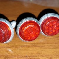 Ретро светлоотразители за закрепване на рег.номер-нови, снимка 1 - Аксесоари и консумативи - 39991266