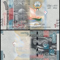 ❤️ ⭐ Кувейт 2014 1 динар UNC нова ⭐ ❤️, снимка 1 - Нумизматика и бонистика - 43300223