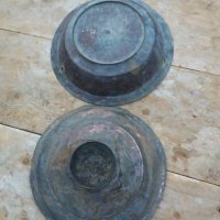 Медни чинии-сахан, снимка 4 - Антикварни и старинни предмети - 32263615