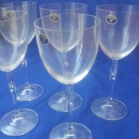 Кристални чаши шампанско Бохемия BOHEMIA 5 бр, снимка 3 - Чаши - 32815019