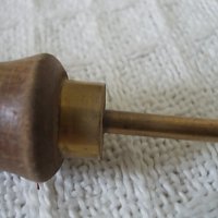 Старинен бронзов инструмент, снимка 6 - Антикварни и старинни предмети - 28660140