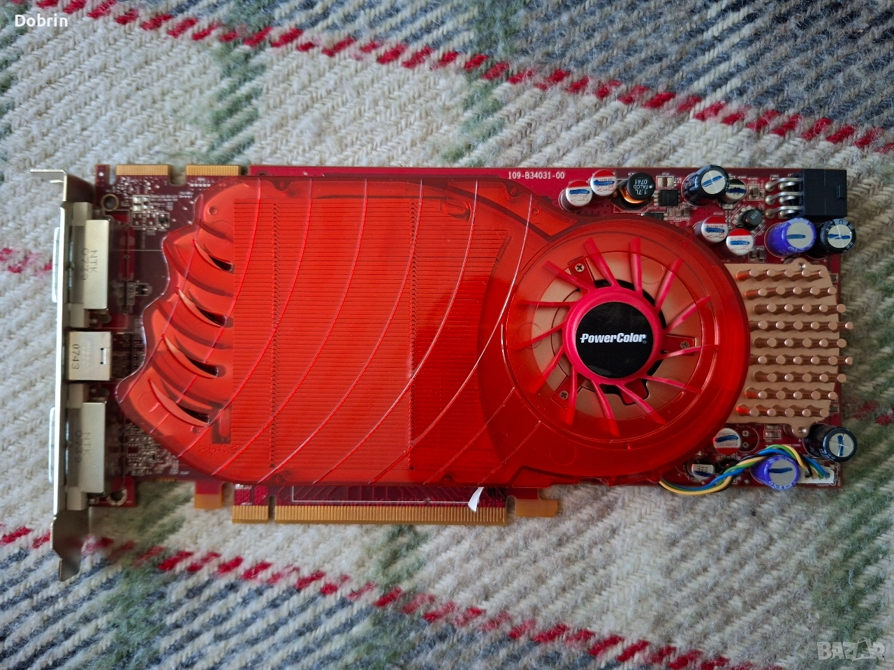Видеокарта ATi Radeon HD 3850 256 MB PCI-e 2.0, снимка 1