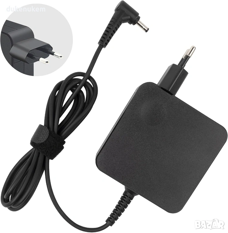 65W зарядно за лаптоп Lenovo – 20V 3.25A, конектор 4.0×1.7 мм, снимка 1